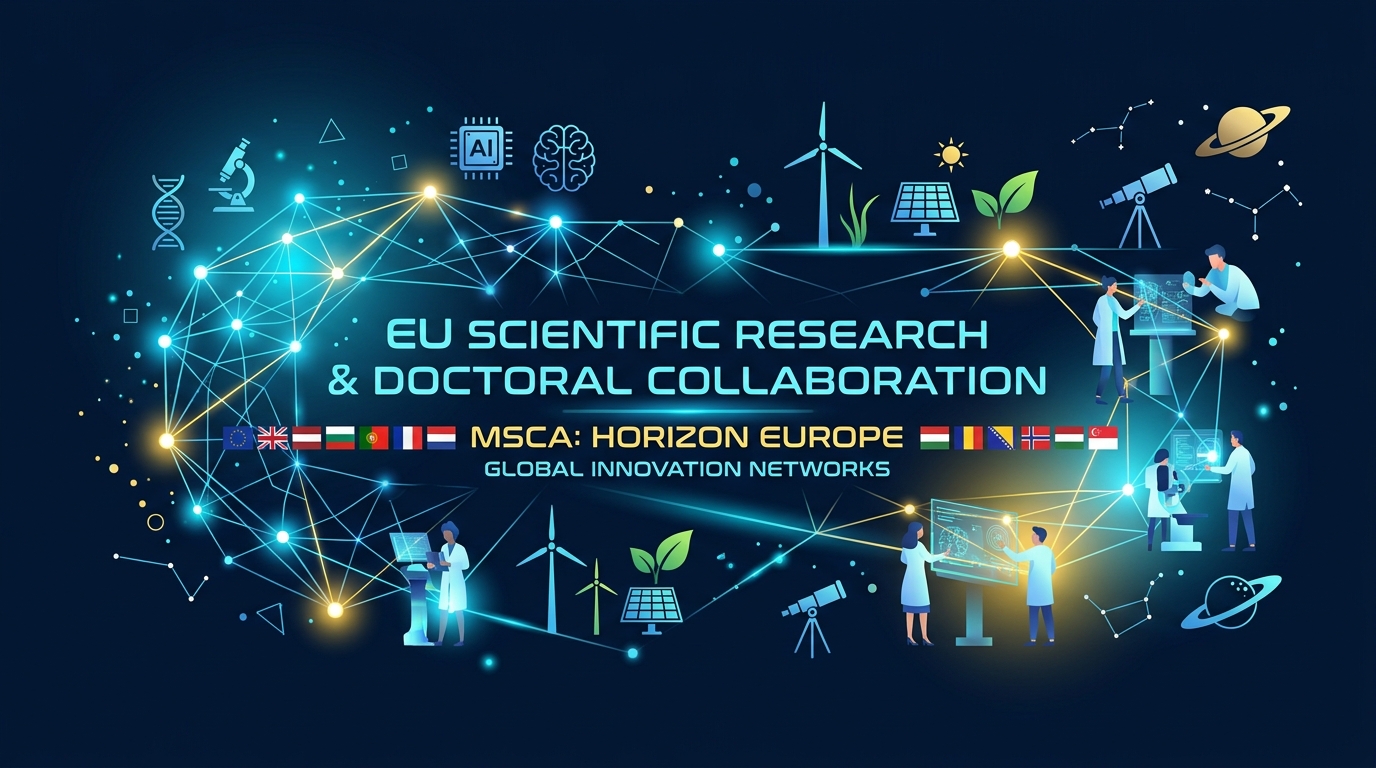 MSCA Doctoral Networks 2026 Info Day Banner