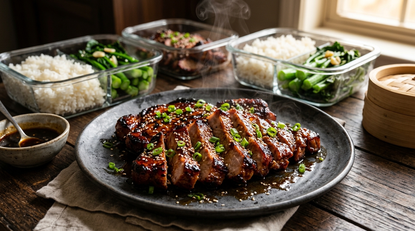 image from Port chop meal prep